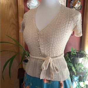 Nine West cable cardigan